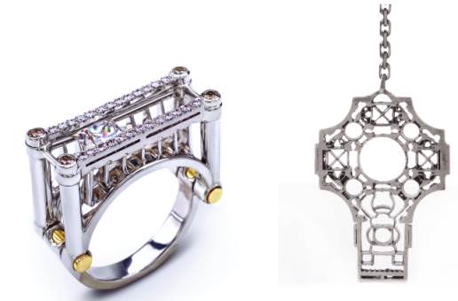 Bridges- Railroad bridge ring & Cathedrals - Greek cross