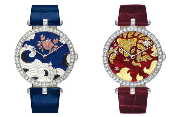 Lady Arpels Zodiac Cancer Extraordinary Dial & Lady Arpels Zodiac Leo