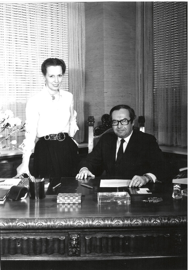 Karl and Karin Scheufele 1965-66