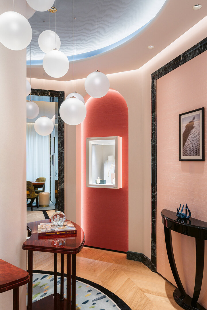 The Boucheron boutique in Zurich
